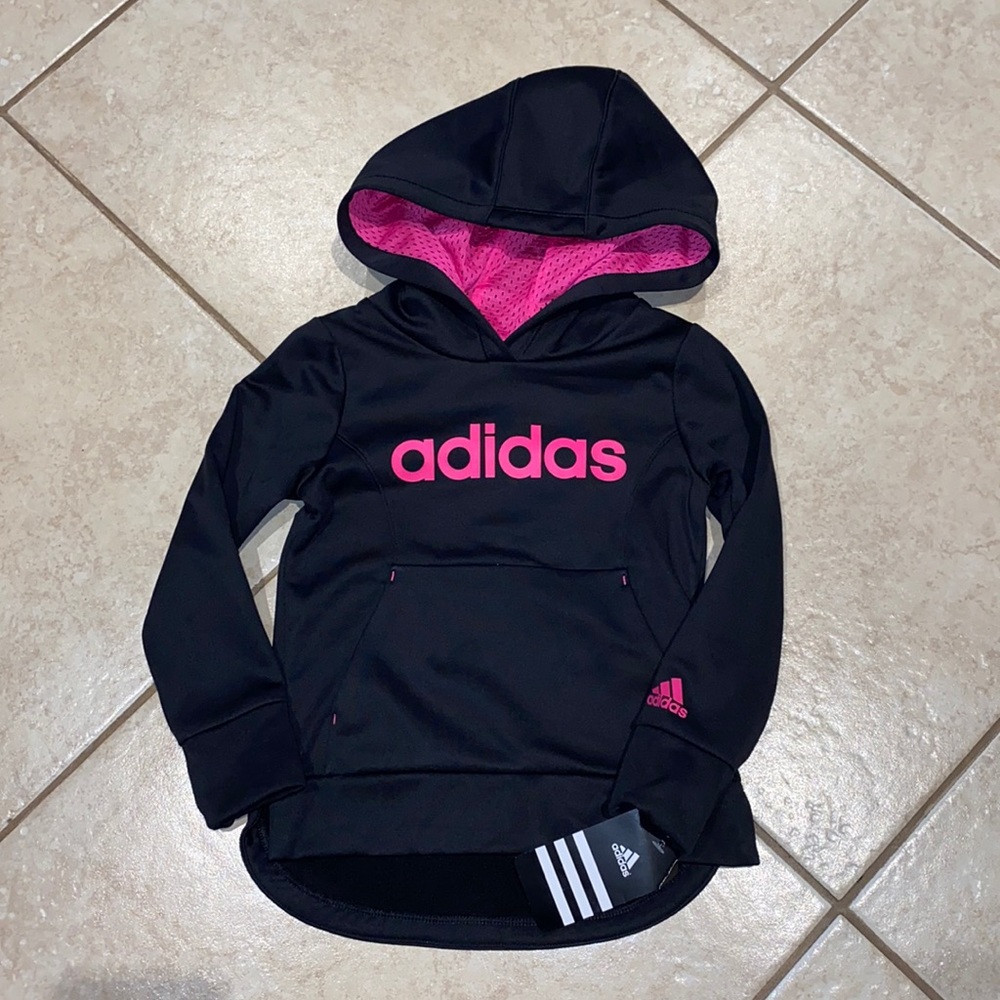 New Adidas girls Hoodie Sz 2T